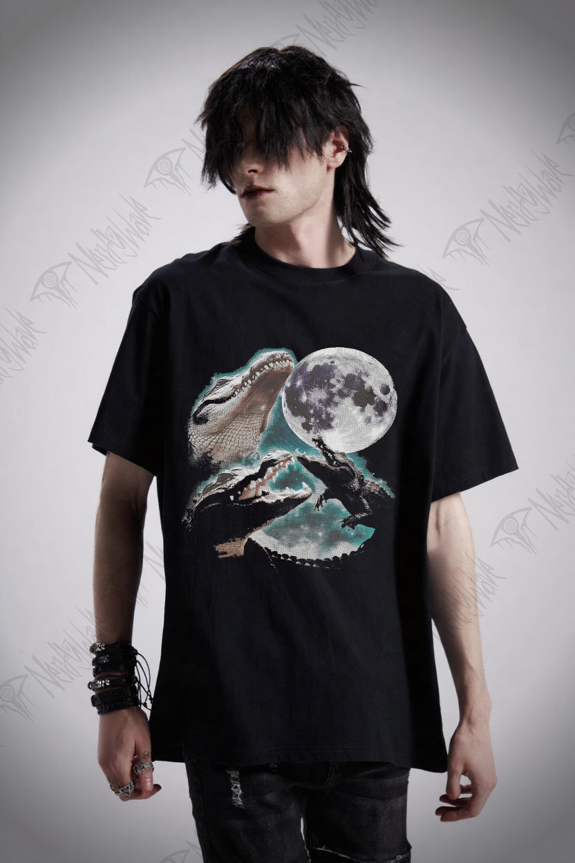 Three Alligator Moon T-shirt