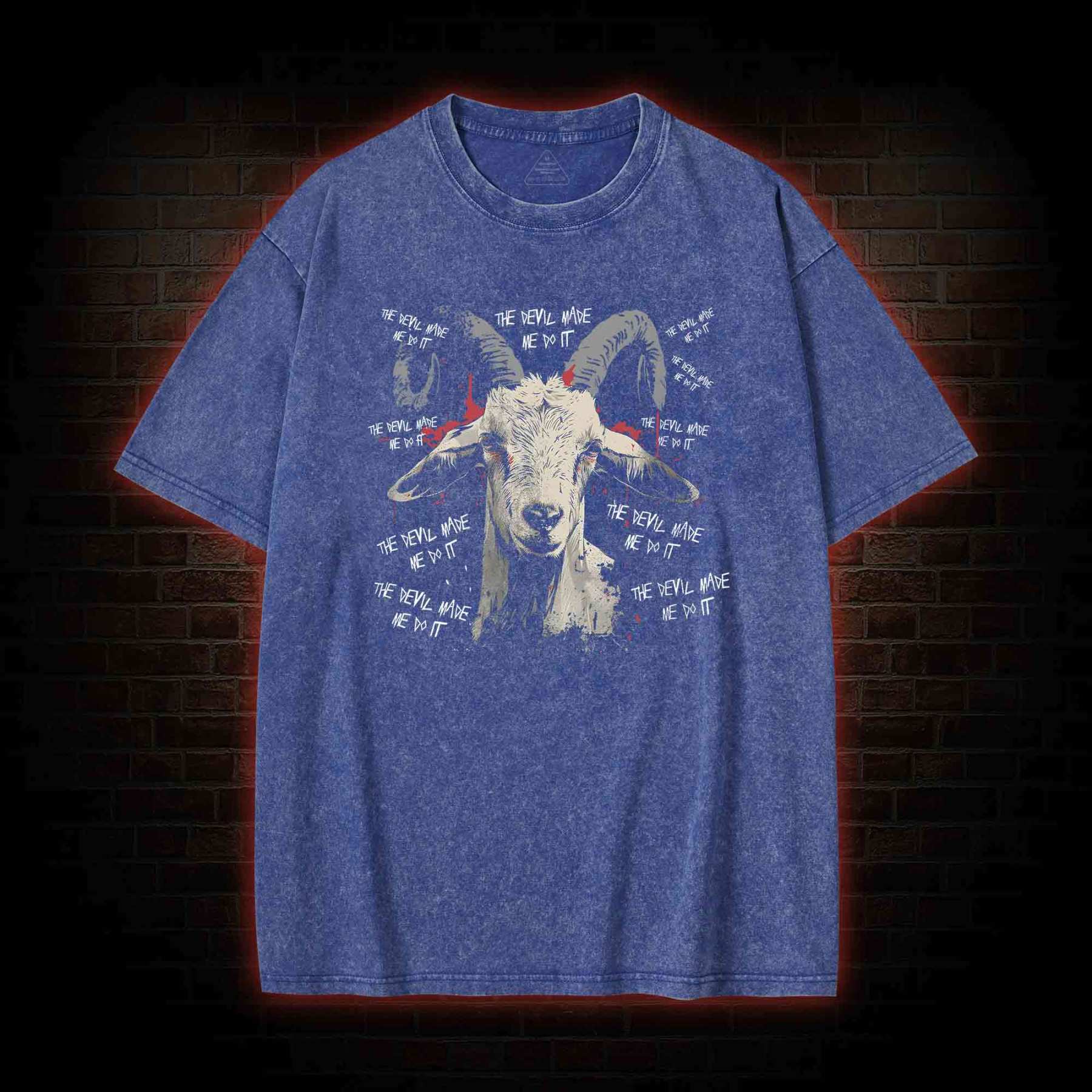 Evil Goat Washed T-shirt