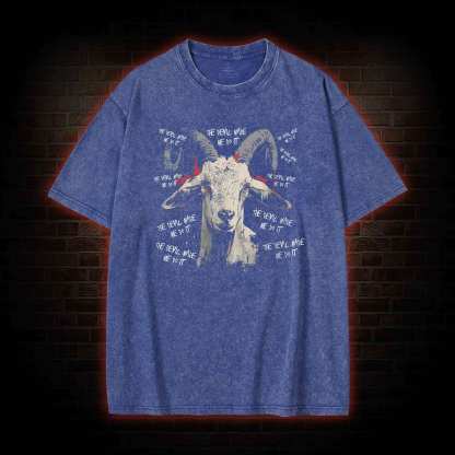 Evil Goat Washed T-shirt