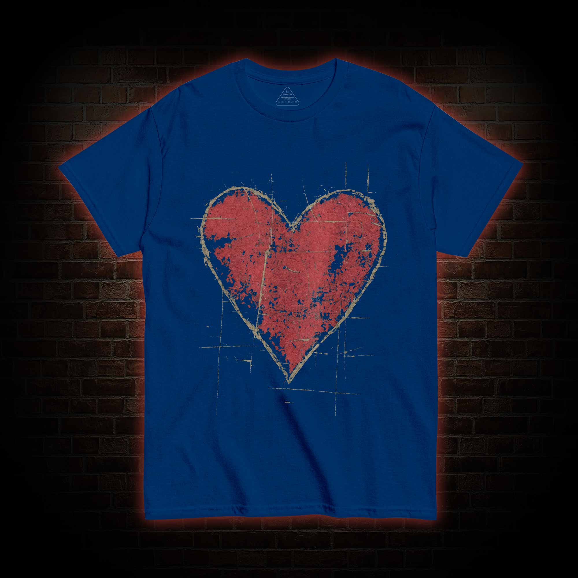 Distressed Heart T-shirt