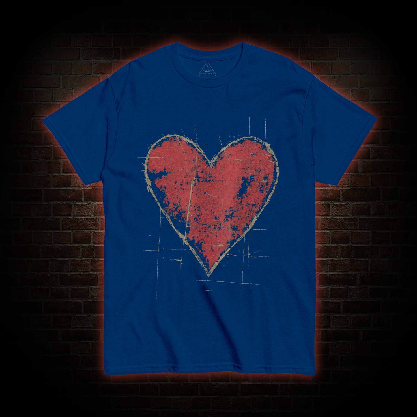 Distressed Heart T-shirt