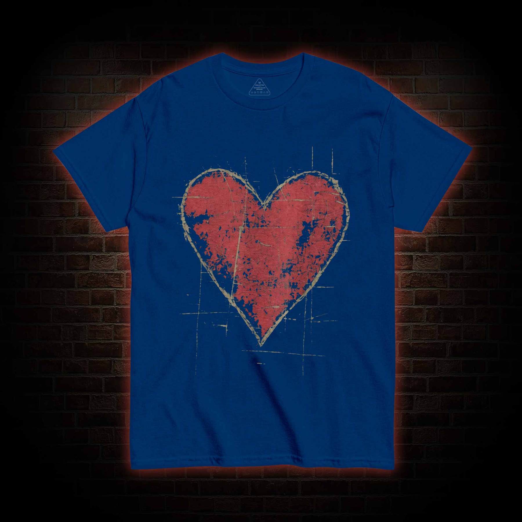 Distressed Heart T-shirt