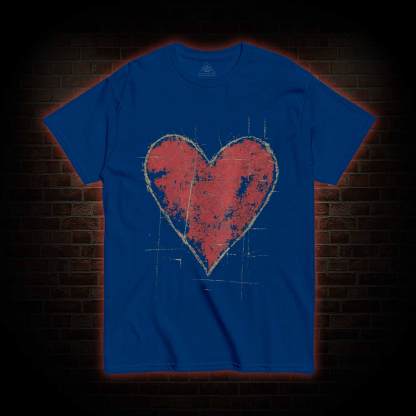 Distressed Heart T-shirt