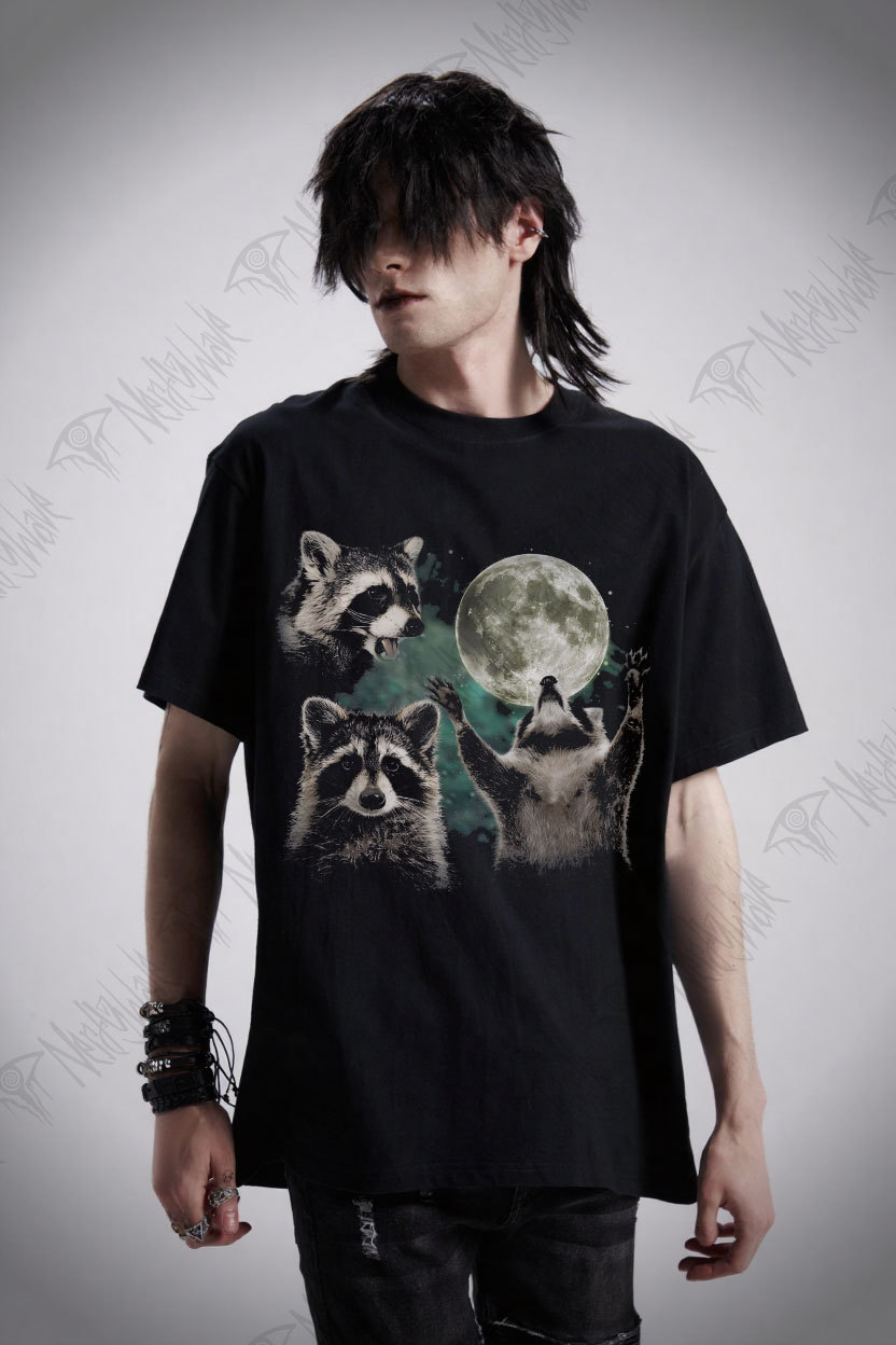 Three Raccoons T-shirt