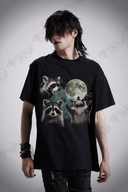 Three Raccoons T-shirt