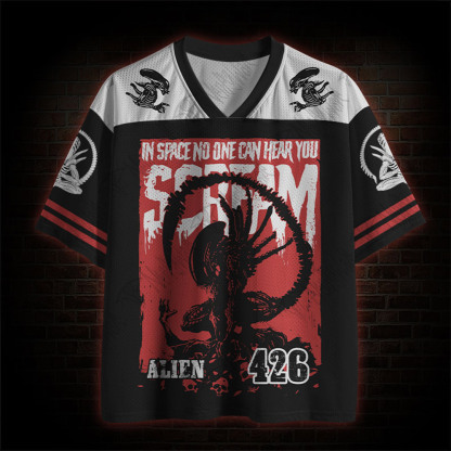 Nobody Heard Your Screams Mesh Jersey