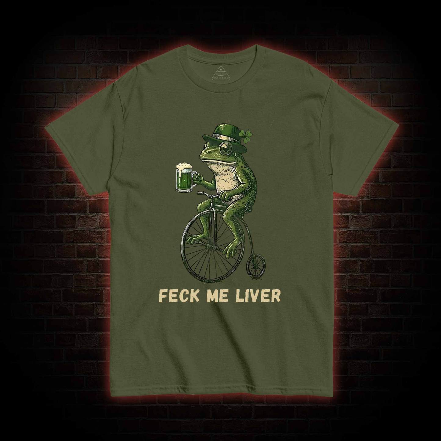 Funny Irish Frog T-shirt