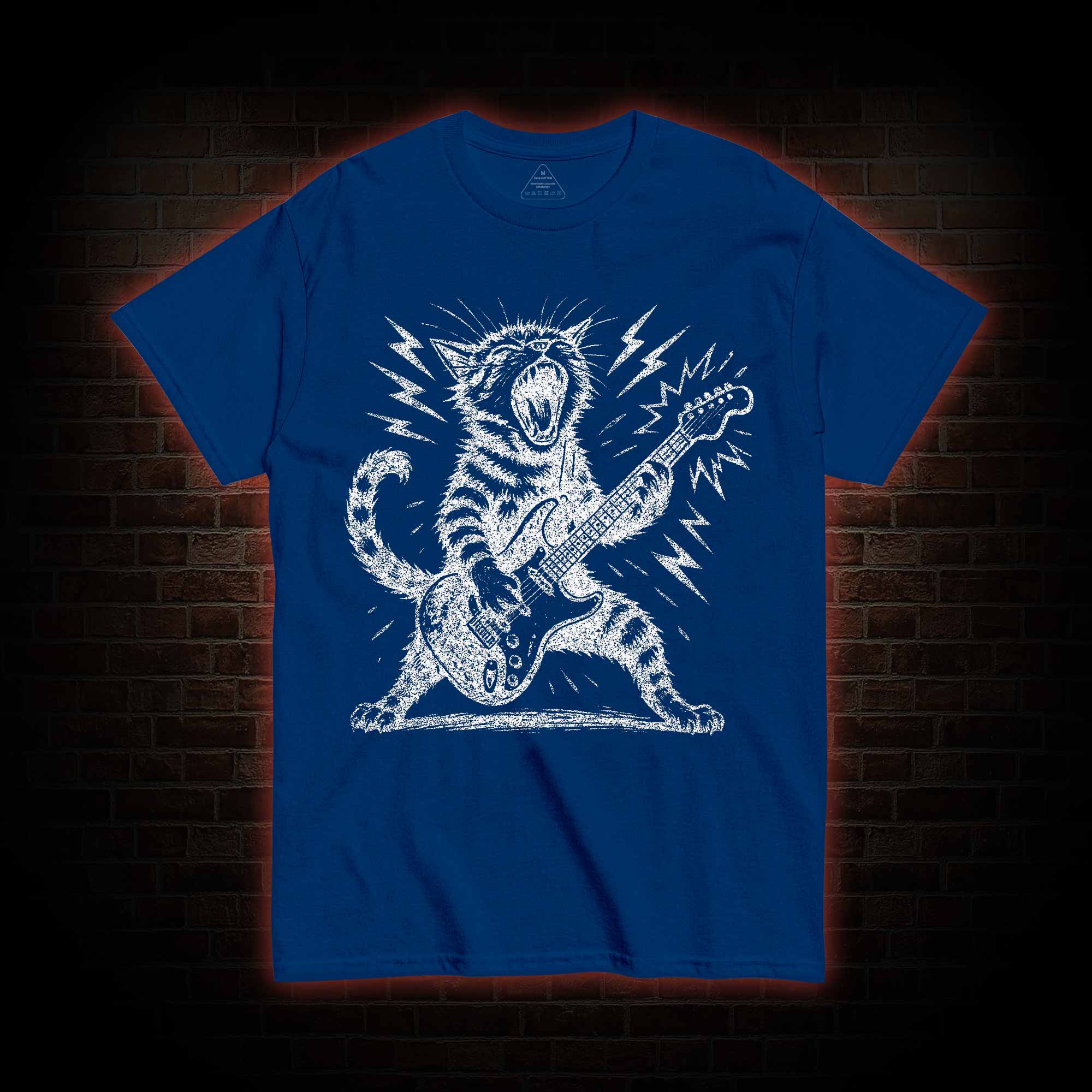 Rock and Roll Cat T-shirt