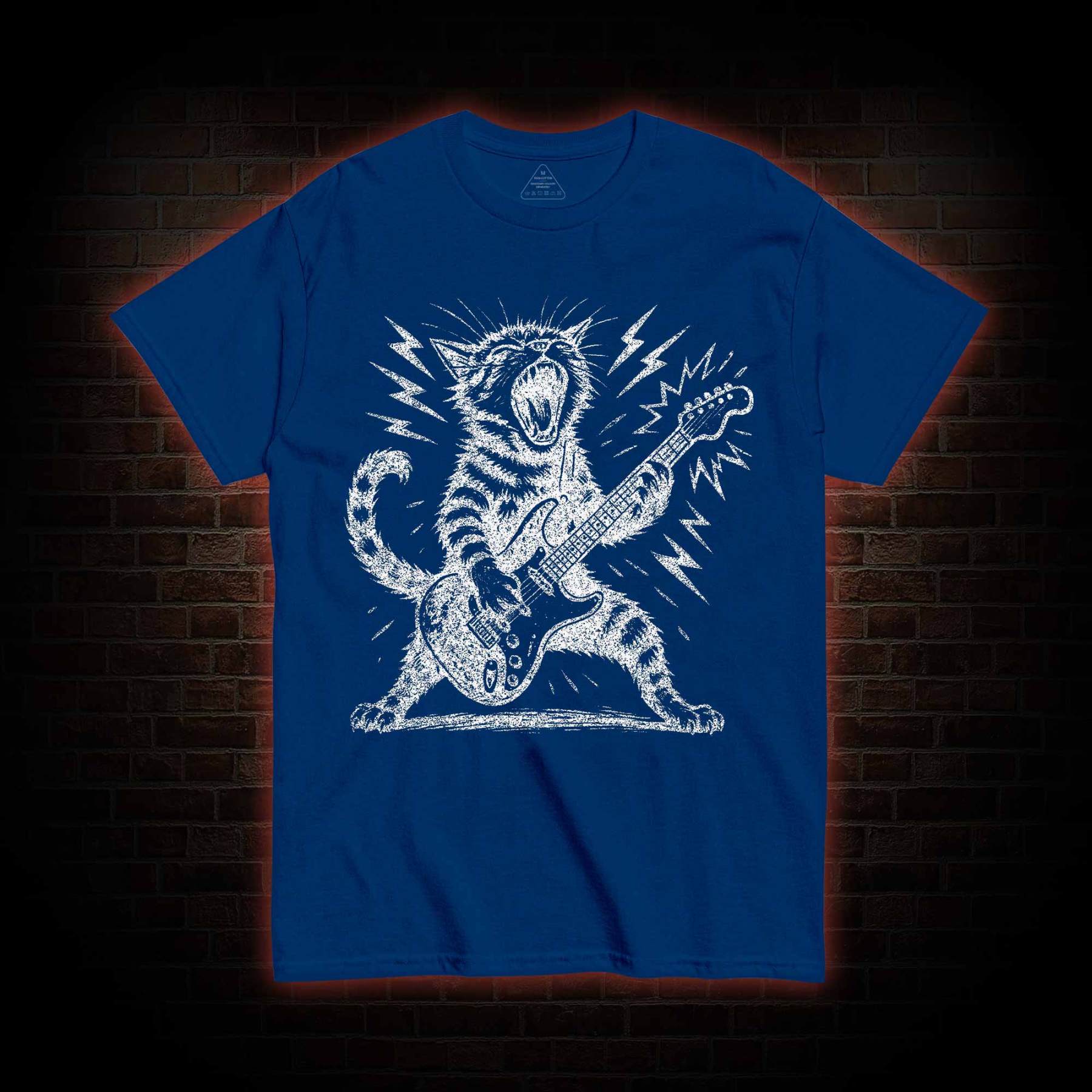 Rock and Roll Cat T-shirt