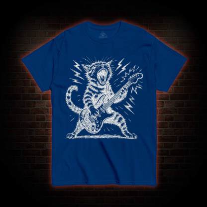 Rock and Roll Cat T-shirt