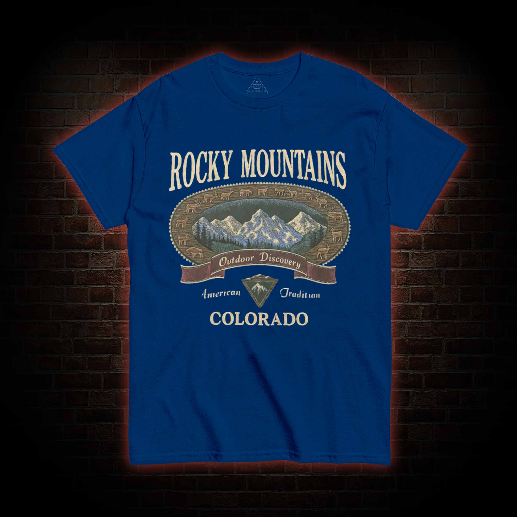 Vintage Rocky Mountains Colorado T-shirt