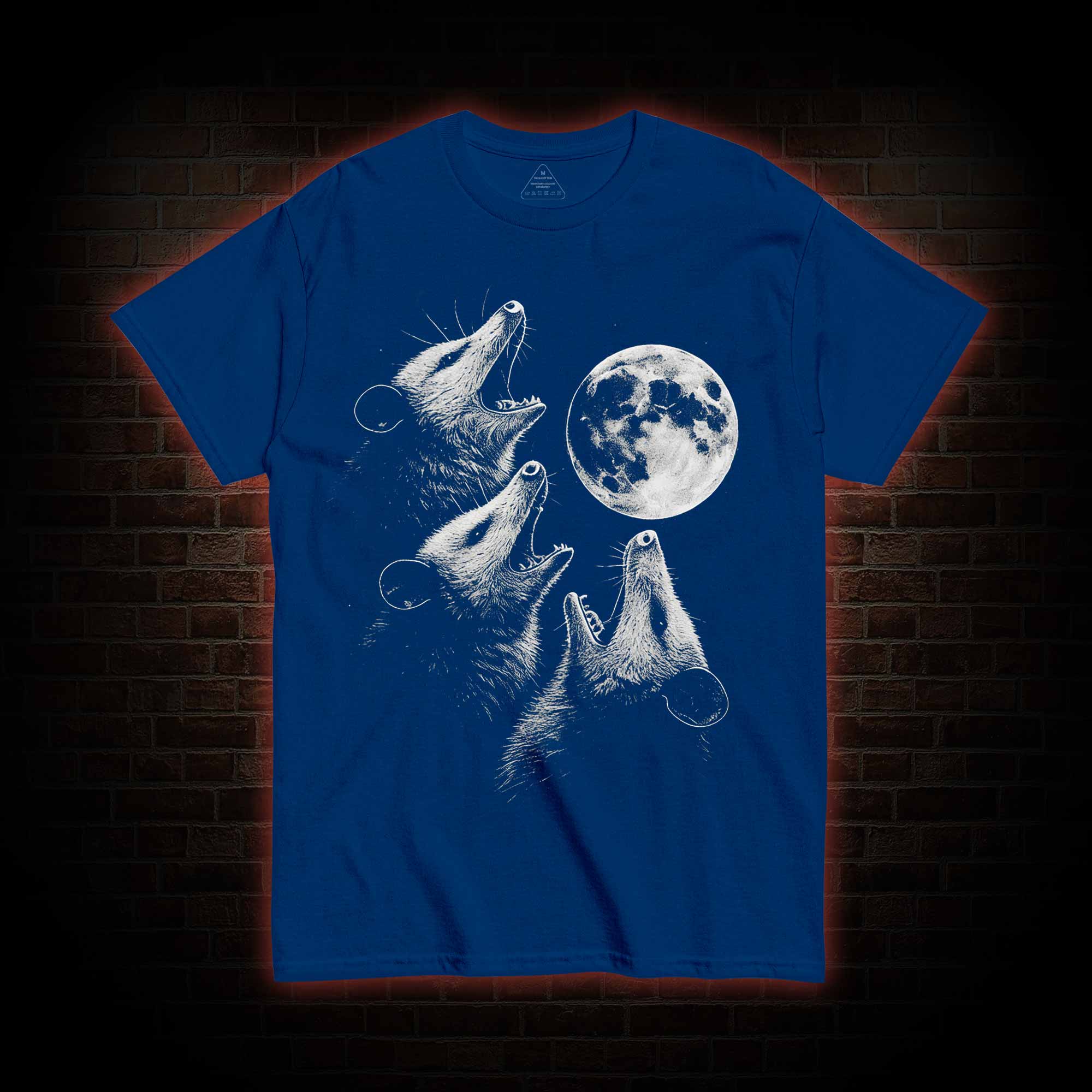 Possums Howling to Moon T-shirt