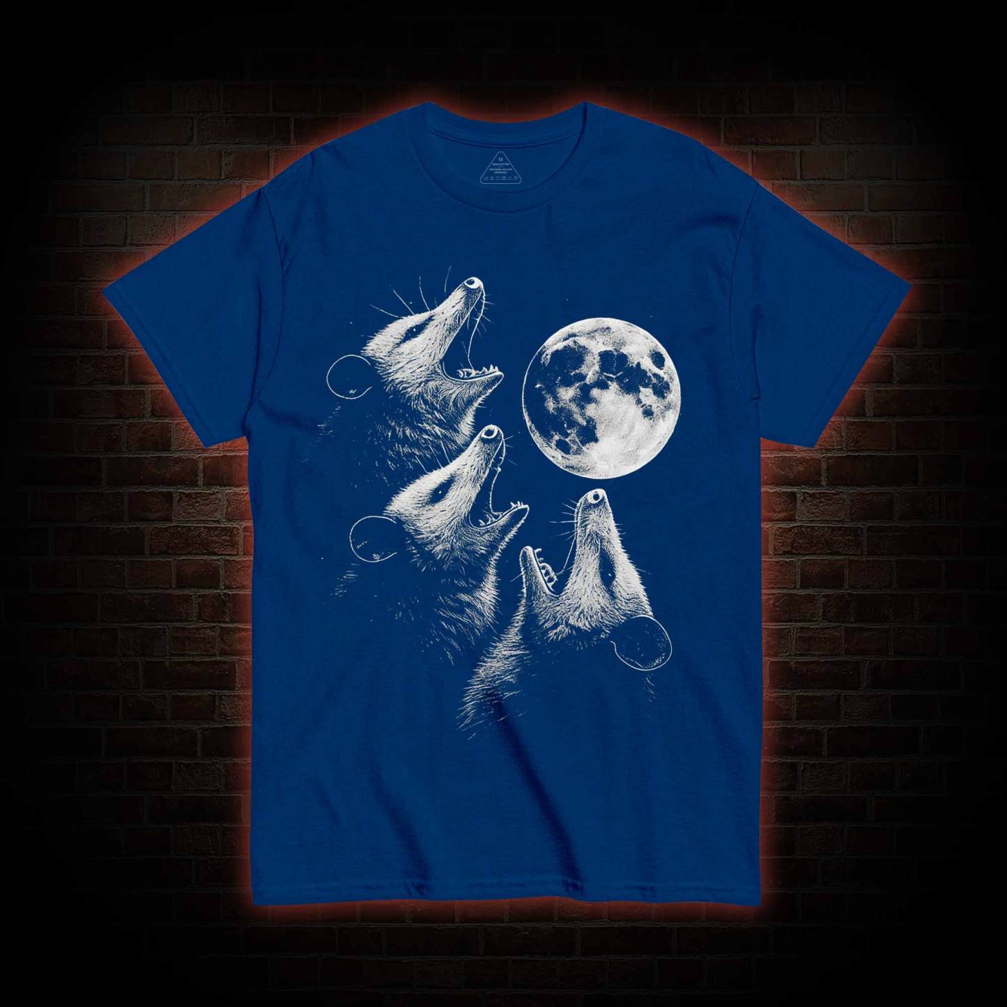 Possums Howling to Moon T-shirt