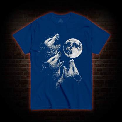 Possums Howling to Moon T-shirt