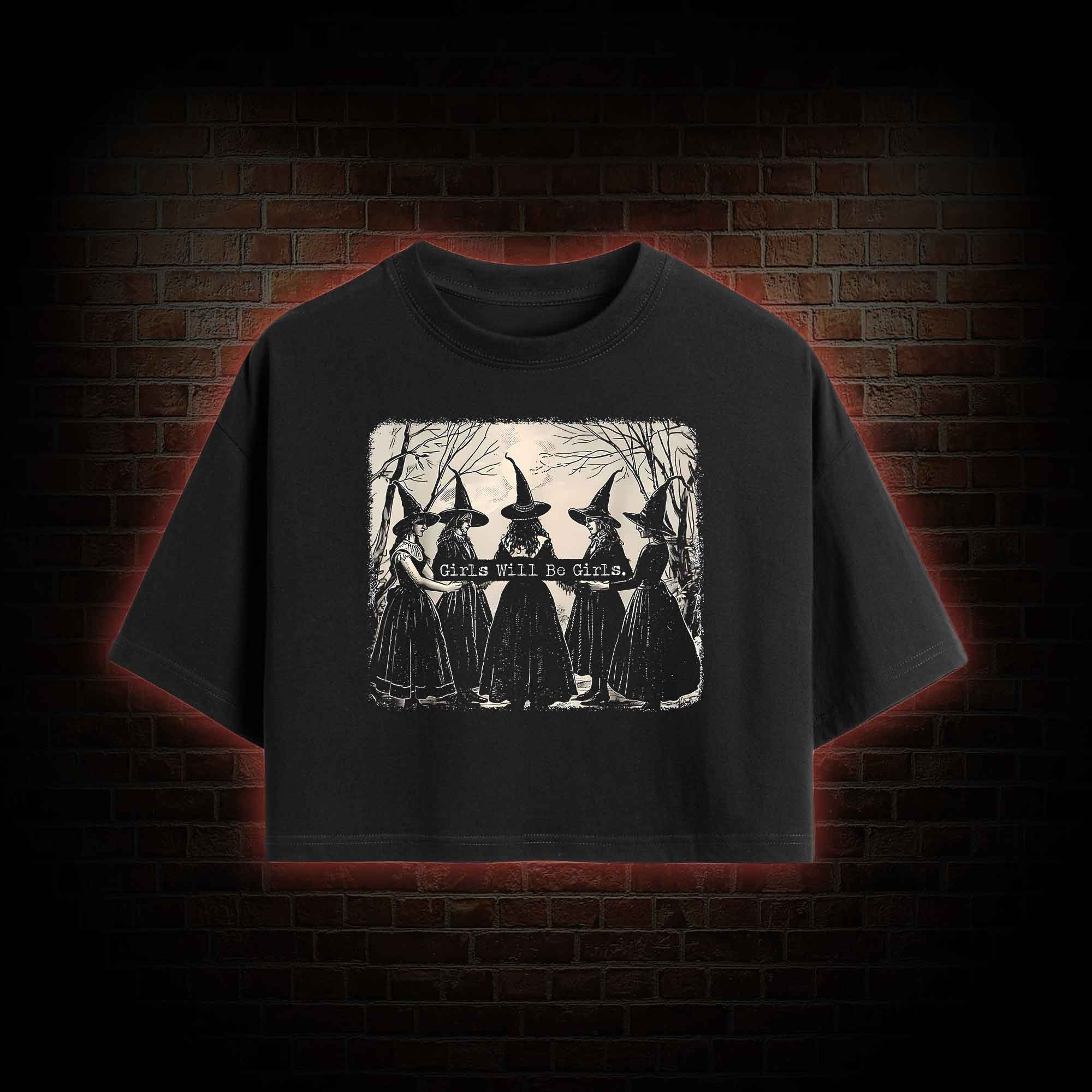 Girl Will be Girl Crop Top