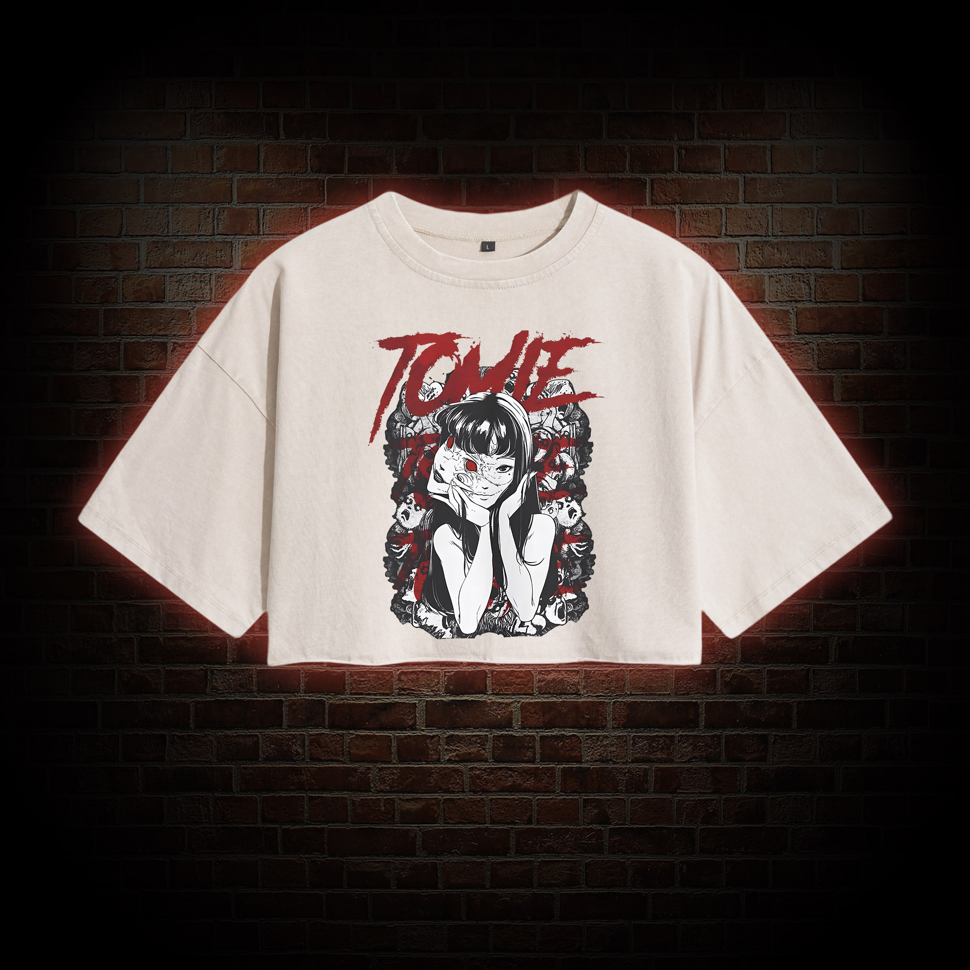 Regeneration Girl Washed Cropped T-shirts