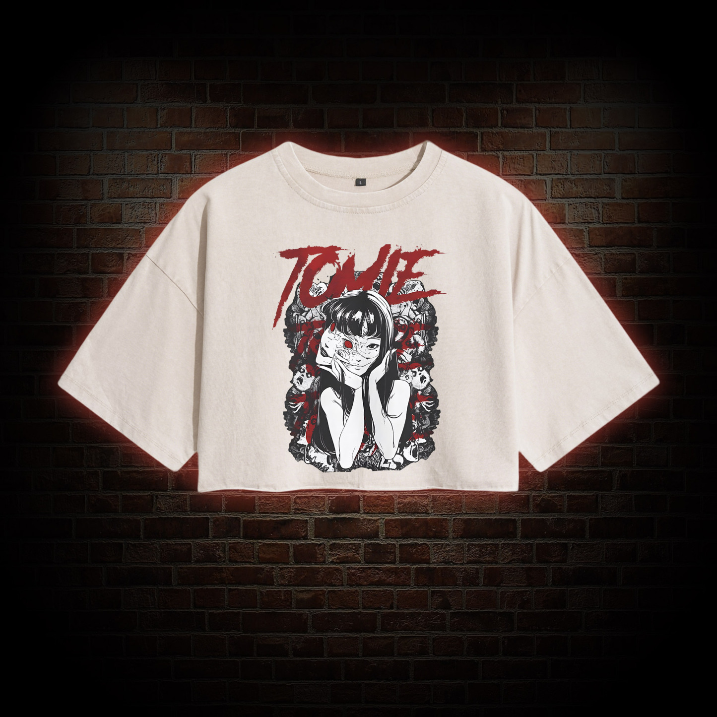 Regeneration Girl Washed Cropped T-shirts