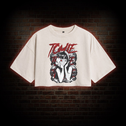 Regeneration Girl Washed Cropped T-shirts