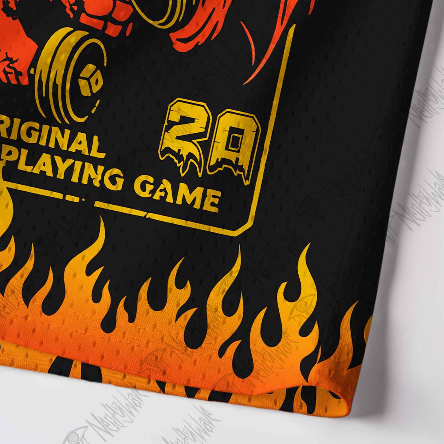 Dumbbells&Dragons Mesh Jersey Tank Top