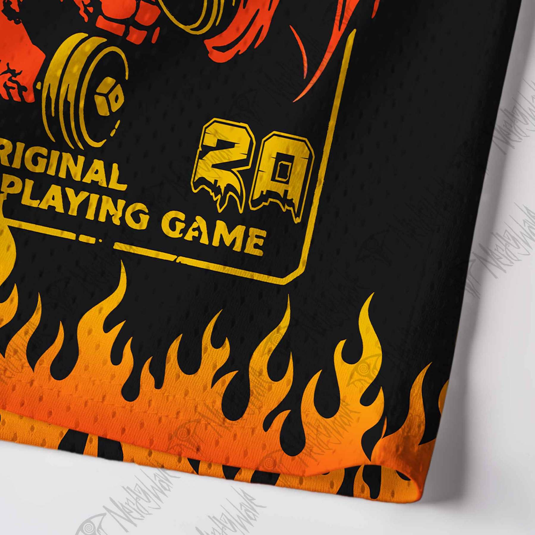 Dumbbells&Dragons Mesh Jersey Tank Top