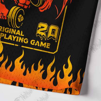 Dumbbells&Dragons Mesh Jersey Tank Top