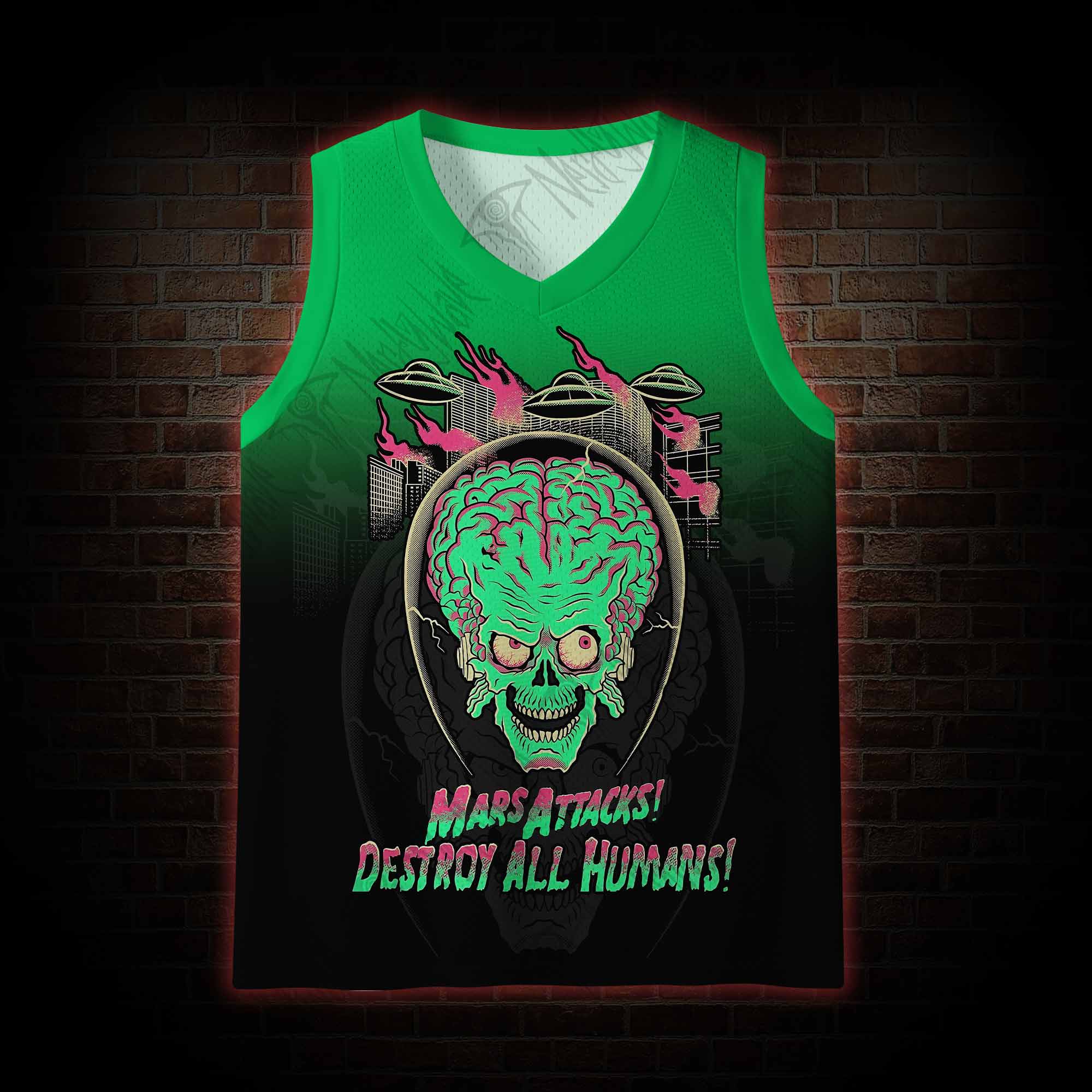 Destroy All Humans! Mesh Jersey Tank Top