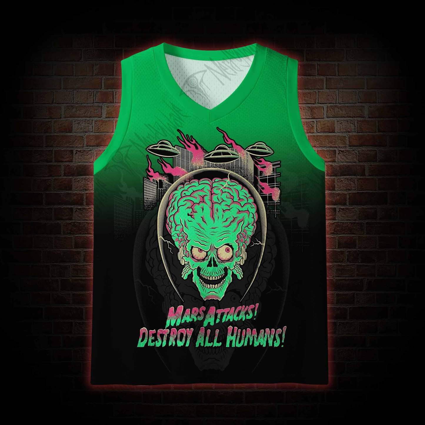 Destroy All Humans! Mesh Jersey Tank Top