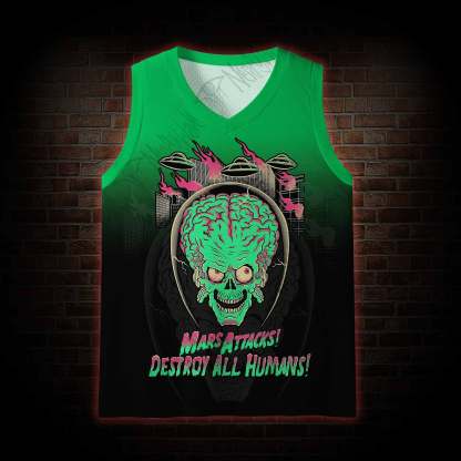 Destroy All Humans! Mesh Jersey Tank Top