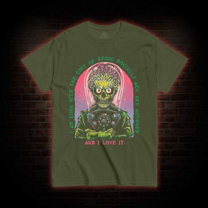 Socially Ack Ack Ackward T-shirt