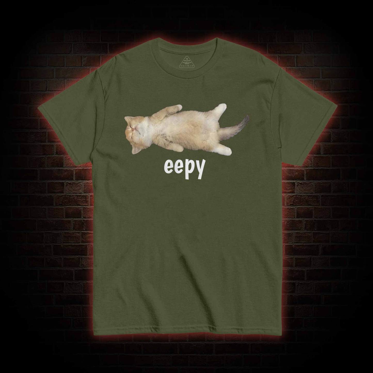 Silly Sleepy Cat T-shirt