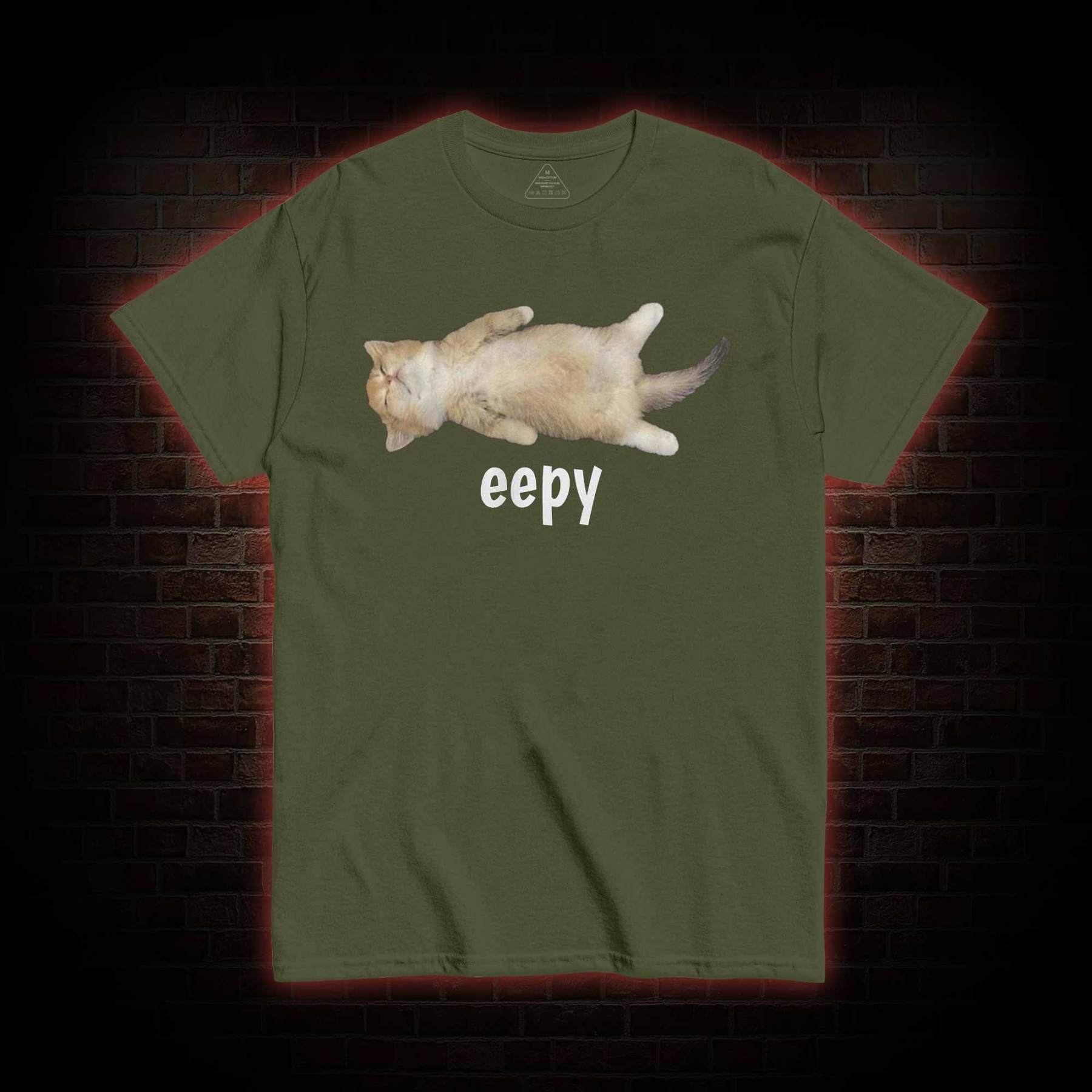 Silly Sleepy Cat T-shirt