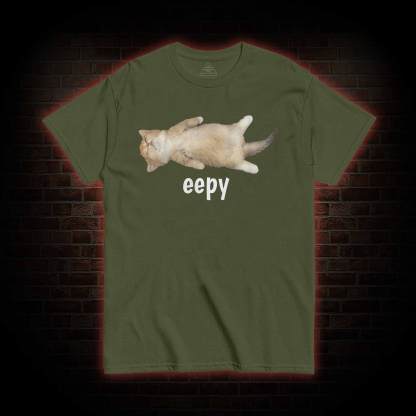 Silly Sleepy Cat T-shirt