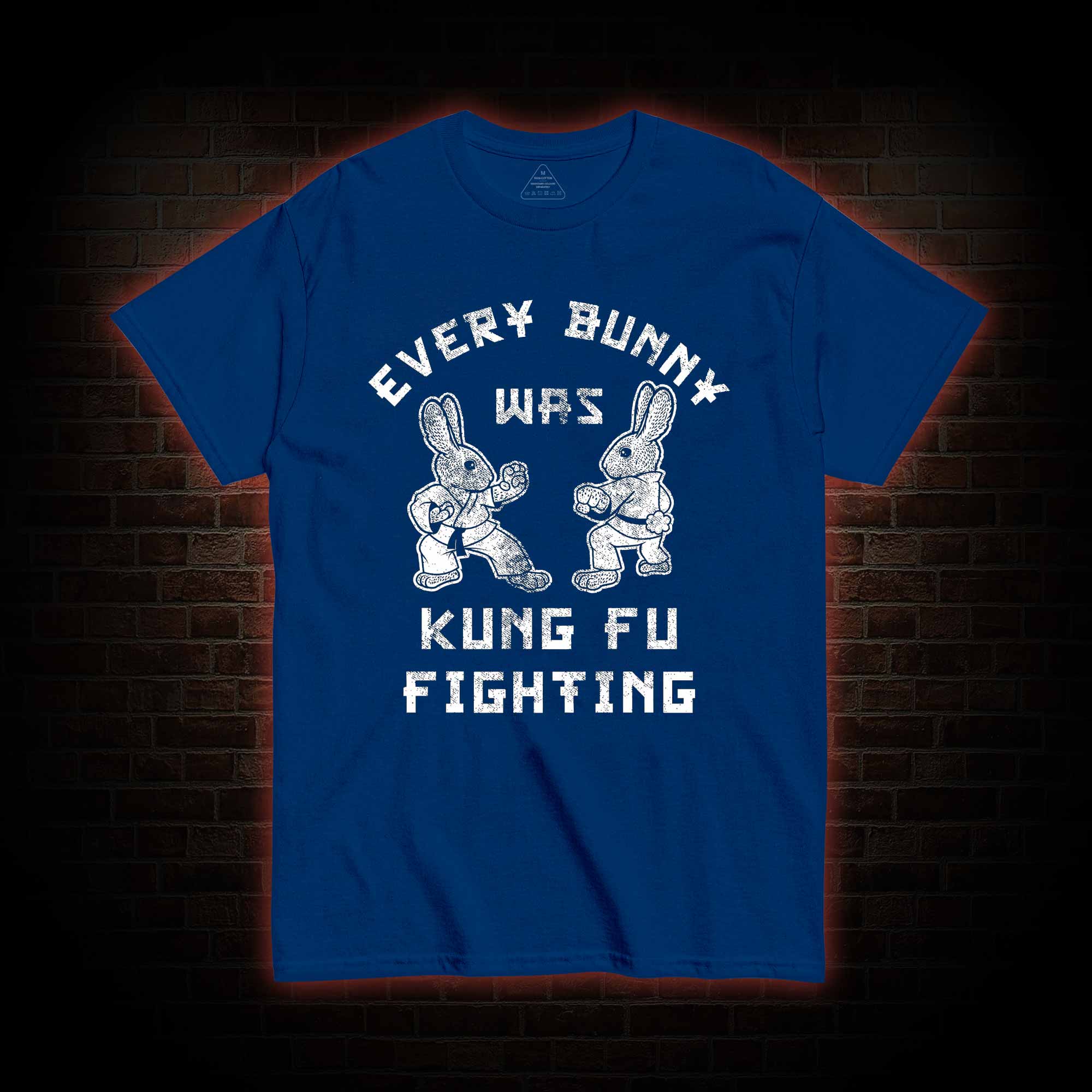 Kung Fu Fighting Bunny T-shirt