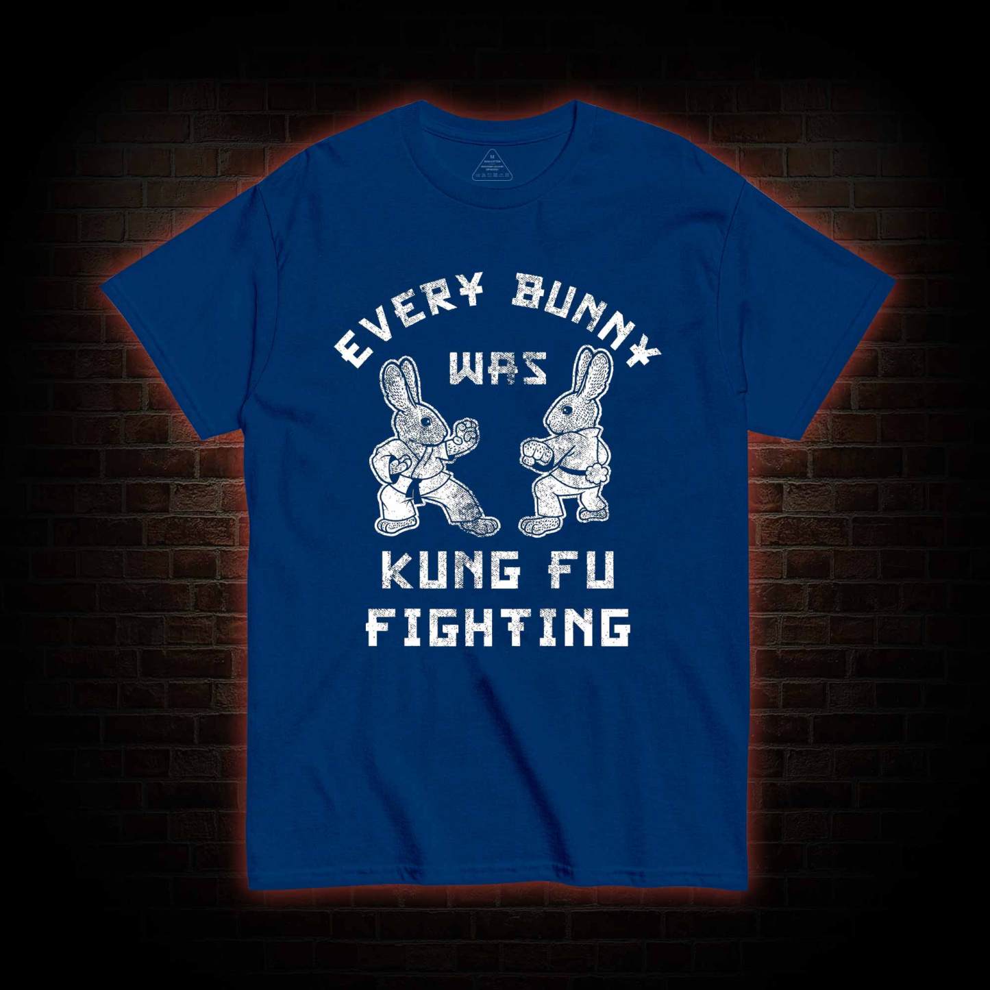Kung Fu Fighting Bunny T-shirt
