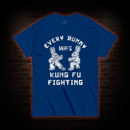 Kung Fu Fighting Bunny T-shirt