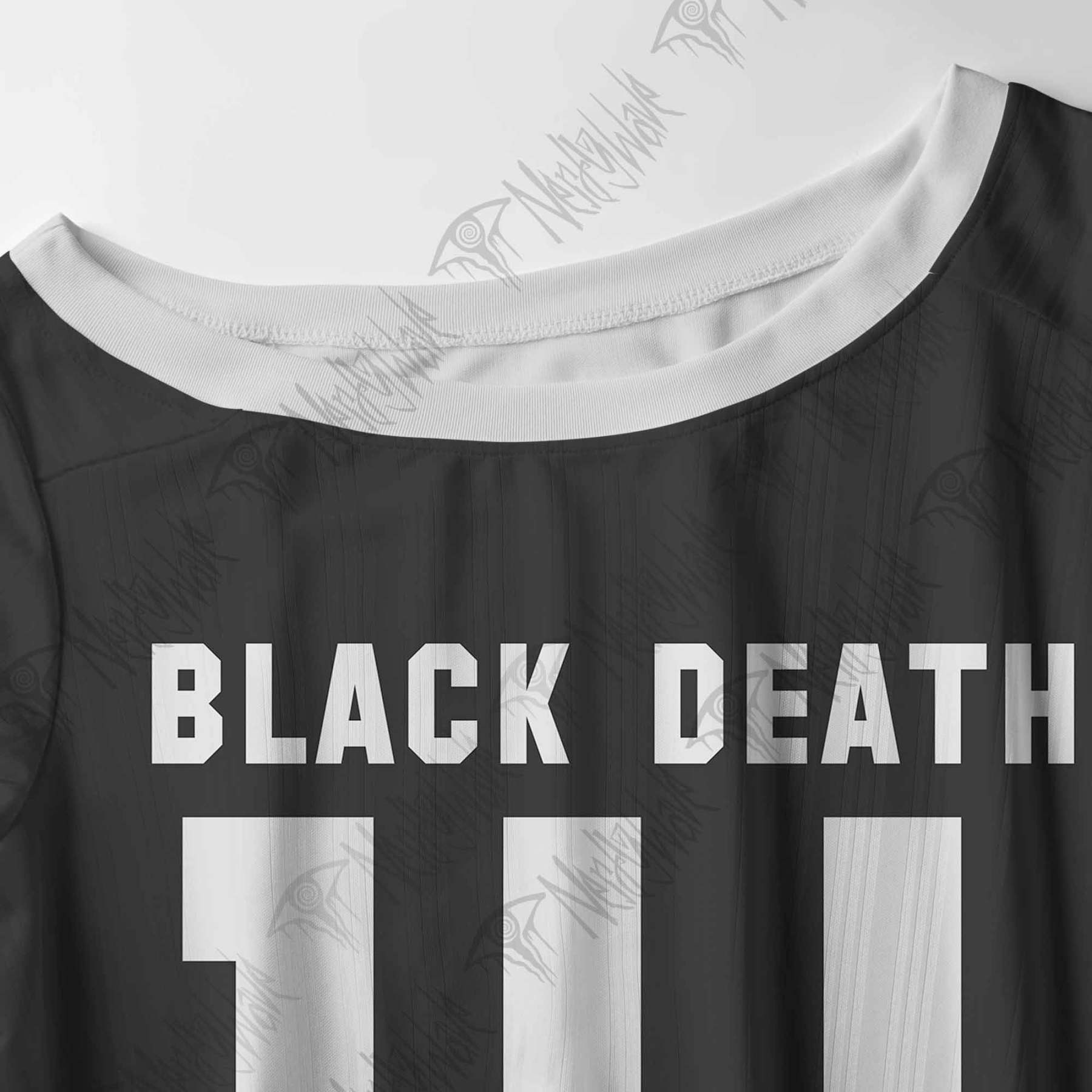 Black Death European Tour Off Shoulder Jersey