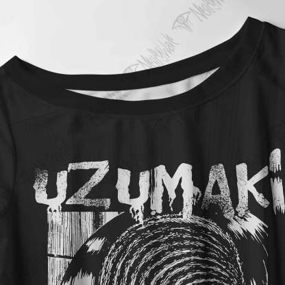 Horror Eyeball Off Shoulder Jersey