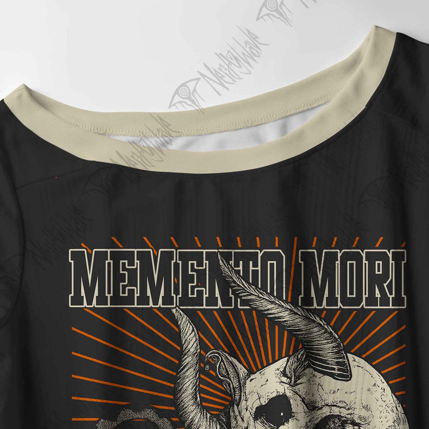 Memento Mori Horror Off Shoulder Jersey