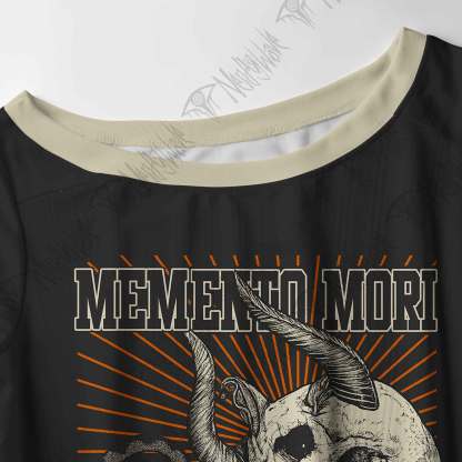 Memento Mori Horror Off Shoulder Jersey