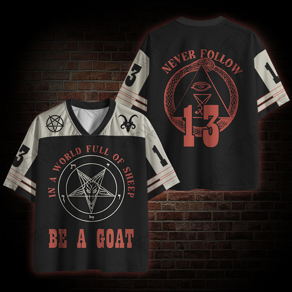 In a World Full of Sheep be a Goat Mesh Jersey