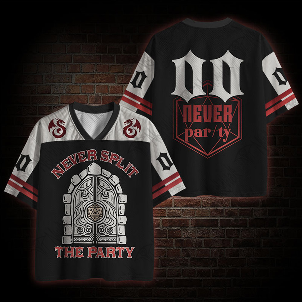 Never Split the Party Mesh Jersey