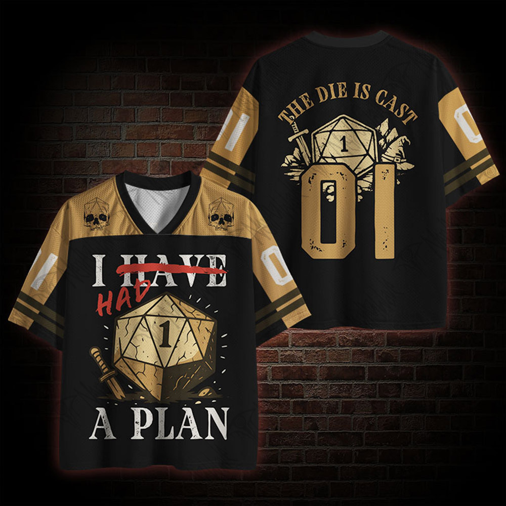 I Had a Plan Mesh Jersey