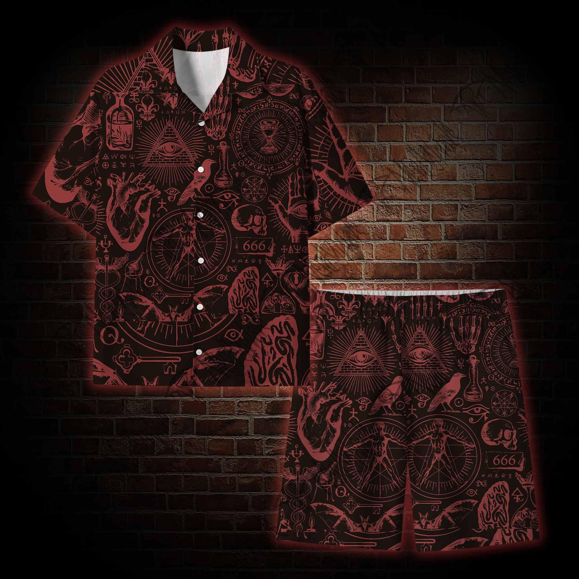 Occultism Graphic Resort Set