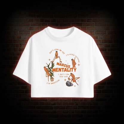 Marcus the Worm Crop Top