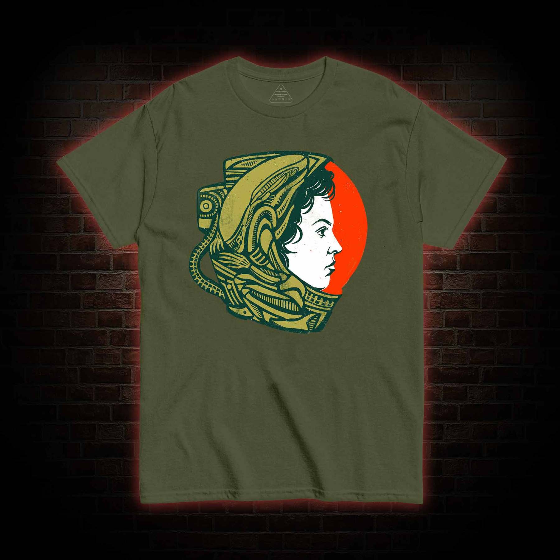 Retro Style Alien T-shirt