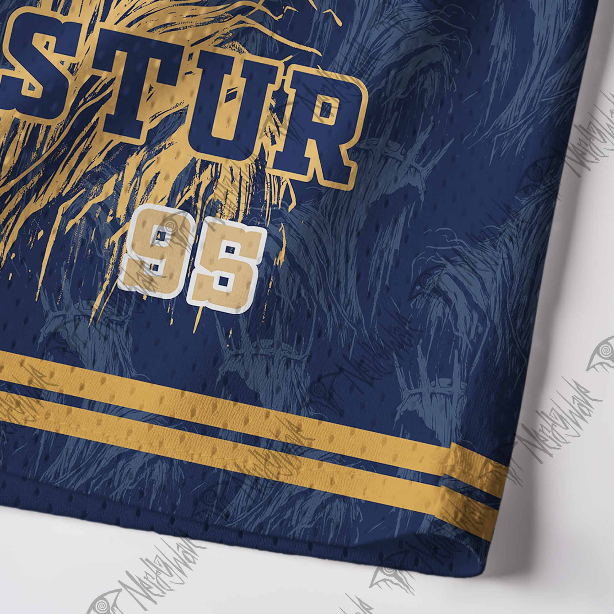 The King in Yellow Mesh Jersey Tank Top