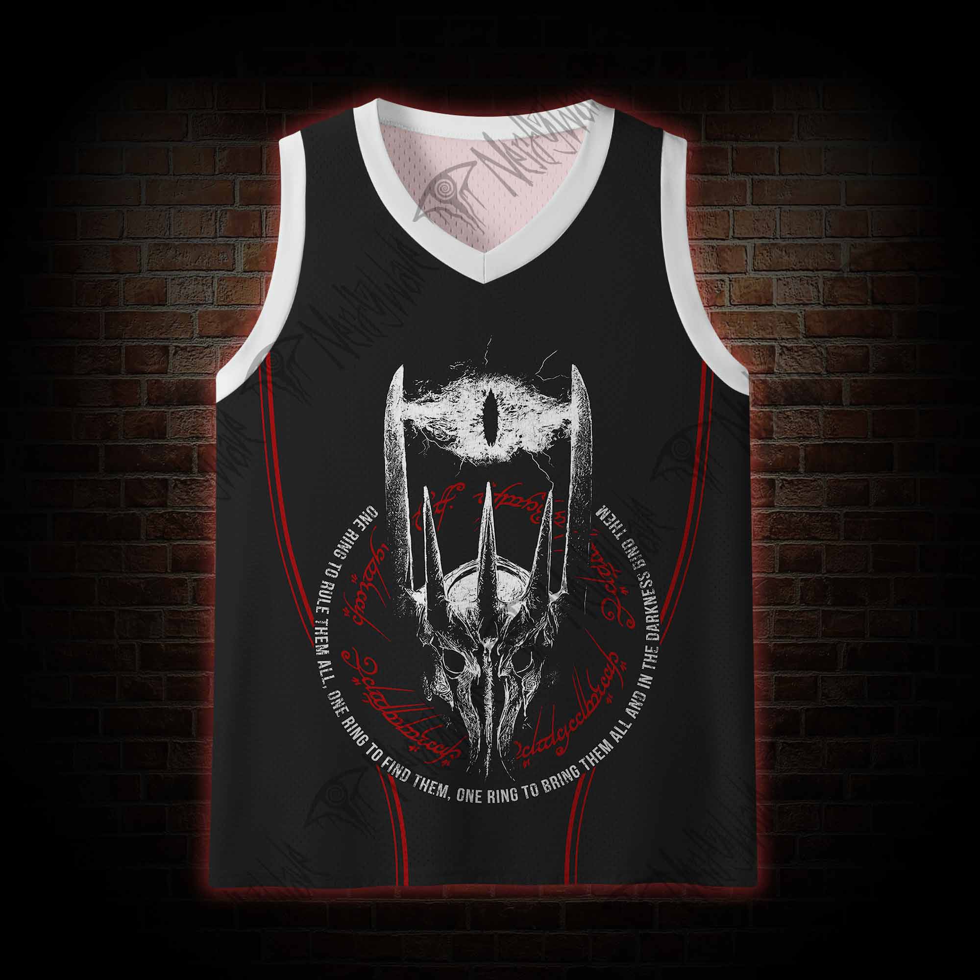 The Evil Eye Mesh Jersey Tank Top