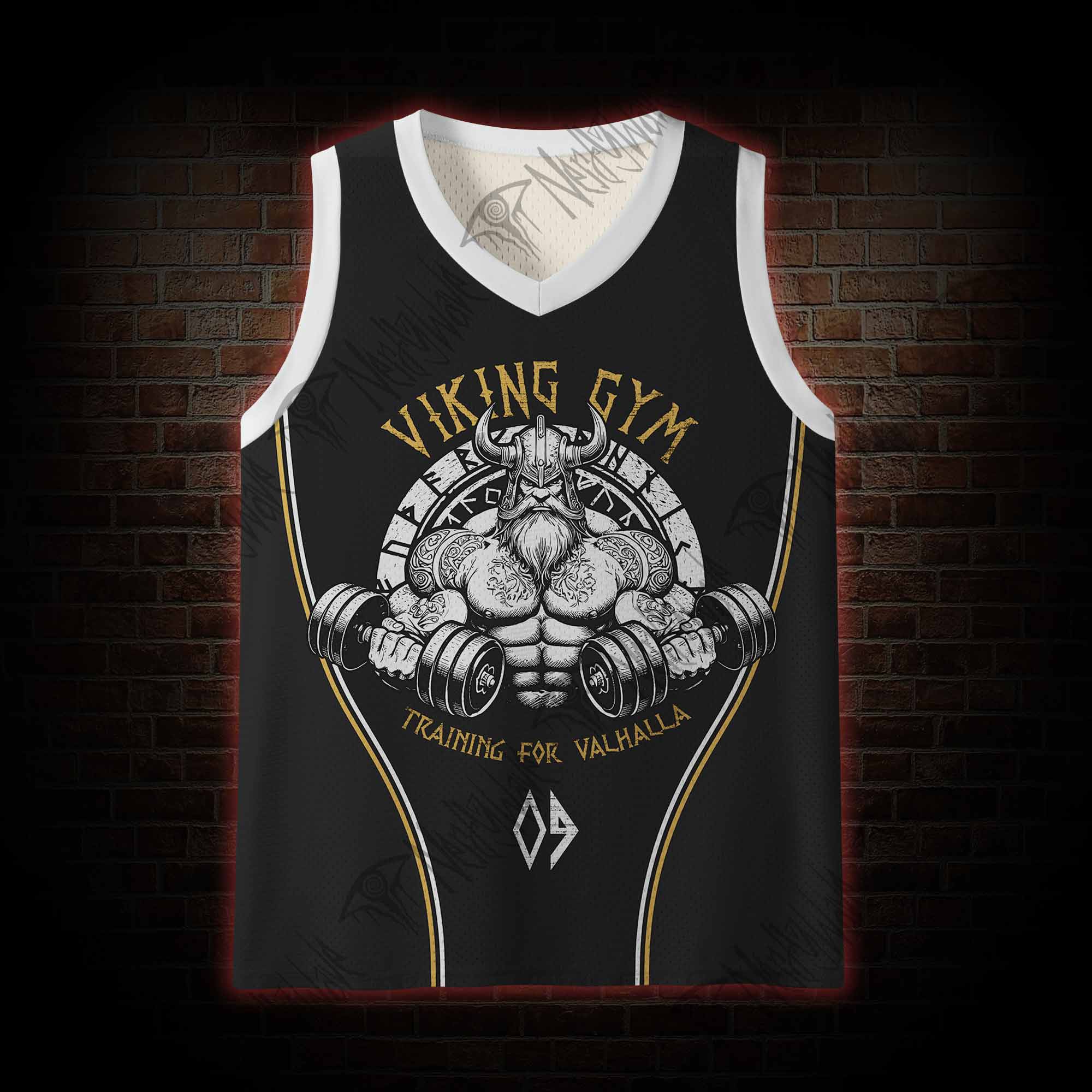 Viking Gym Mesh Jersey Tank Top