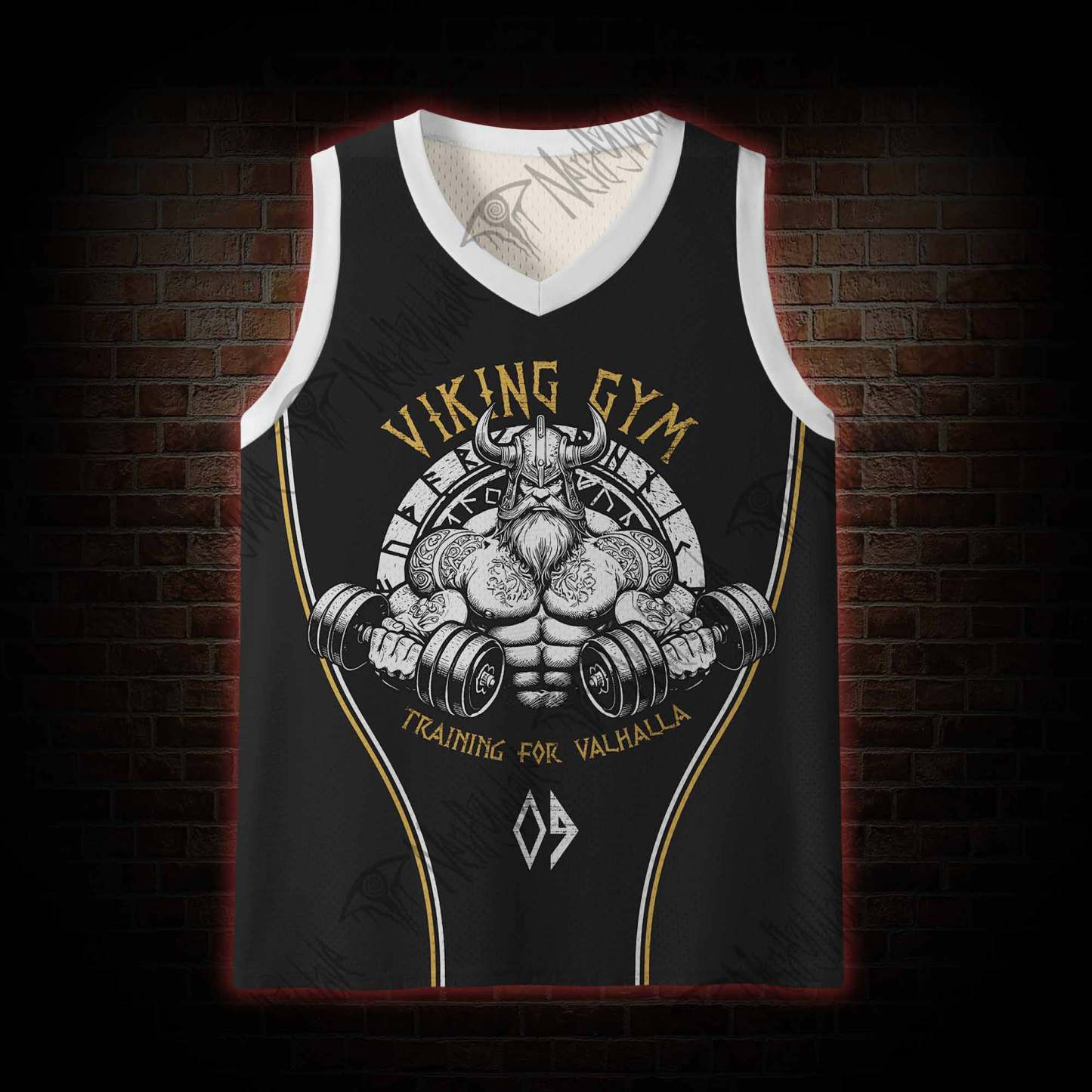 Viking Gym Mesh Jersey Tank Top