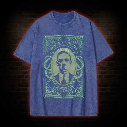 Hp Lovecraft Washed T-shirt